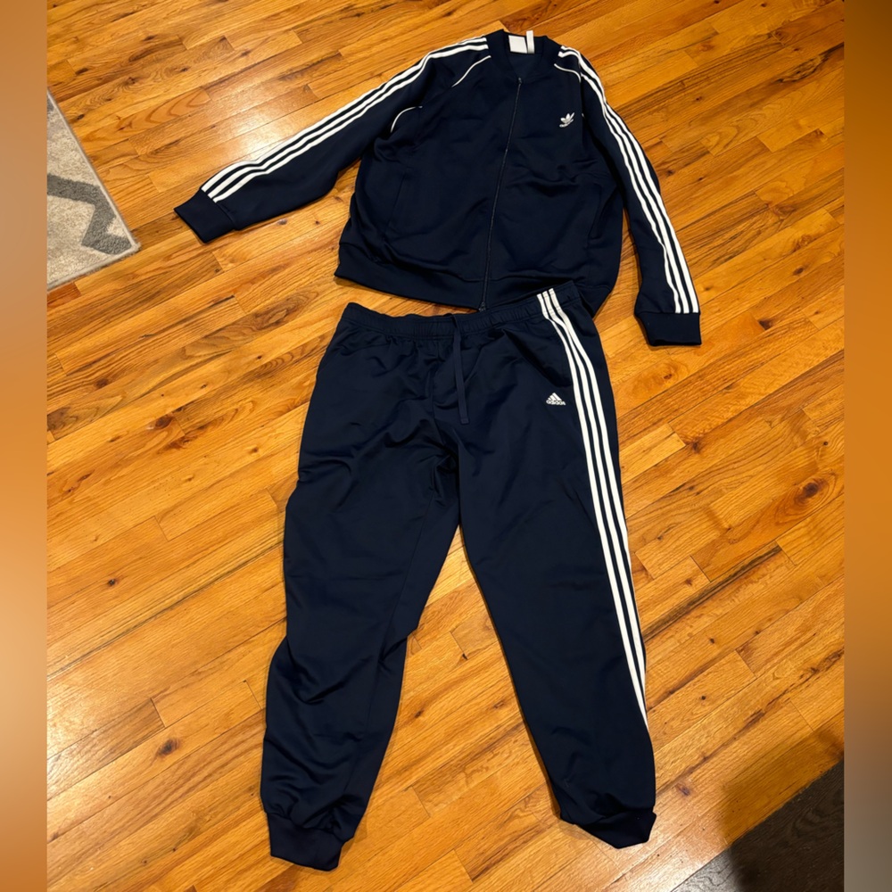 Adidas Men’s Navy Tracksuit 2XL